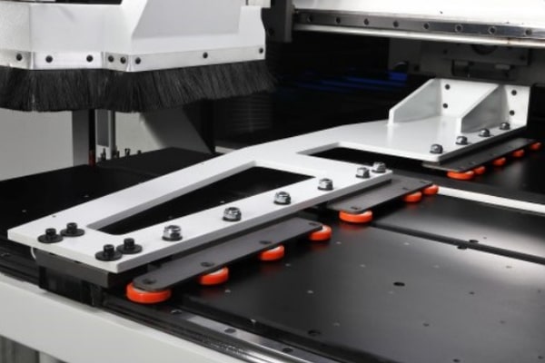 自動夾板送料裝置 伺服控制自動側(cè)靠裝置